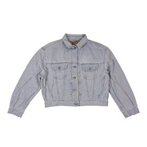 VGT 90's Banana Republic Safari And Travel Denim Jacket Made In USA